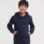 Russell Europe Kids authentic hooded sweatshirt - Custom Printed & Embroidered Hoodies – Personalised in the UK | Xcel UK