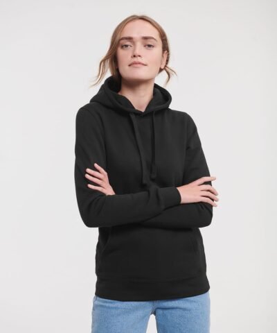 Russell Europe Women's authentic hooded sweatshirt | Xcel UK