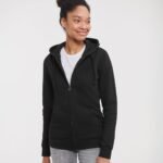 Russell Europe Women's authentic zipped hooded sweatshirt | Xcel UK