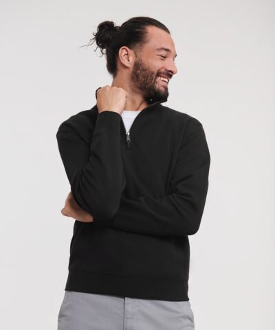 Russell Europe Authentic ¼ zip sweatshirt - Sweatshirts | Xcel UK