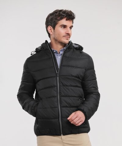 Russell Europe Hooded nano jacket - Jackets | Xcel UK