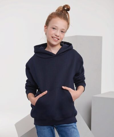 Russell Europe Kids hooded sweatshirt - Custom Printed & Embroidered Hoodies – Personalised in the UK | Xcel UK