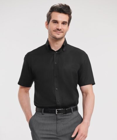 Russell Europe Short sleeve ultimate non-iron shirt - Shirts | Xcel UK