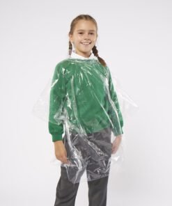 Home & Living Kids emergency hooded plastic poncho