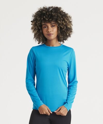 Just Cool Women's long sleeve cool t - T-Shirts | Xcel UK