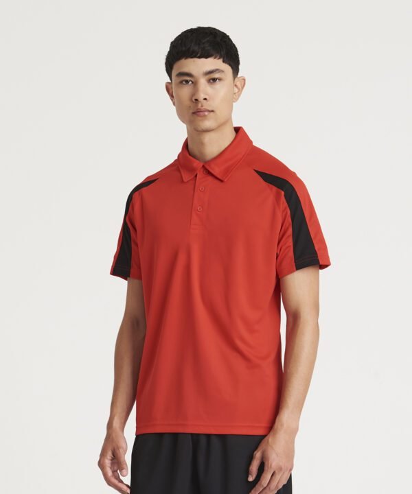 Just Cool Contrast cool polo - Polo Shirt | Xcel UK