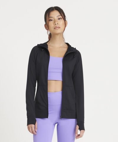 Just Cool Women's cool contrast zoodie - Custom Printed & Embroidered Hoodies – Personalised in the UK | Xcel UK