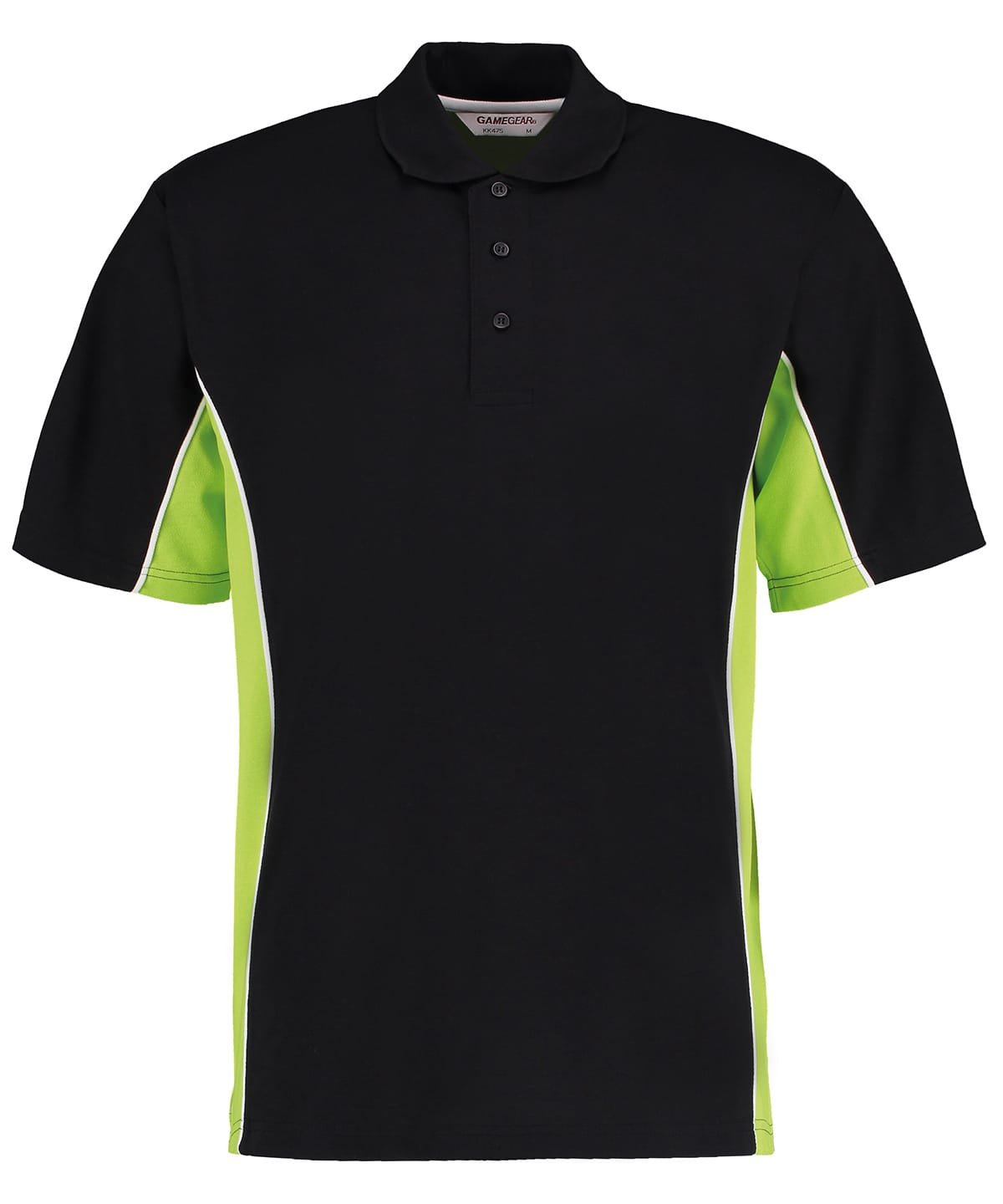 black-lime-white