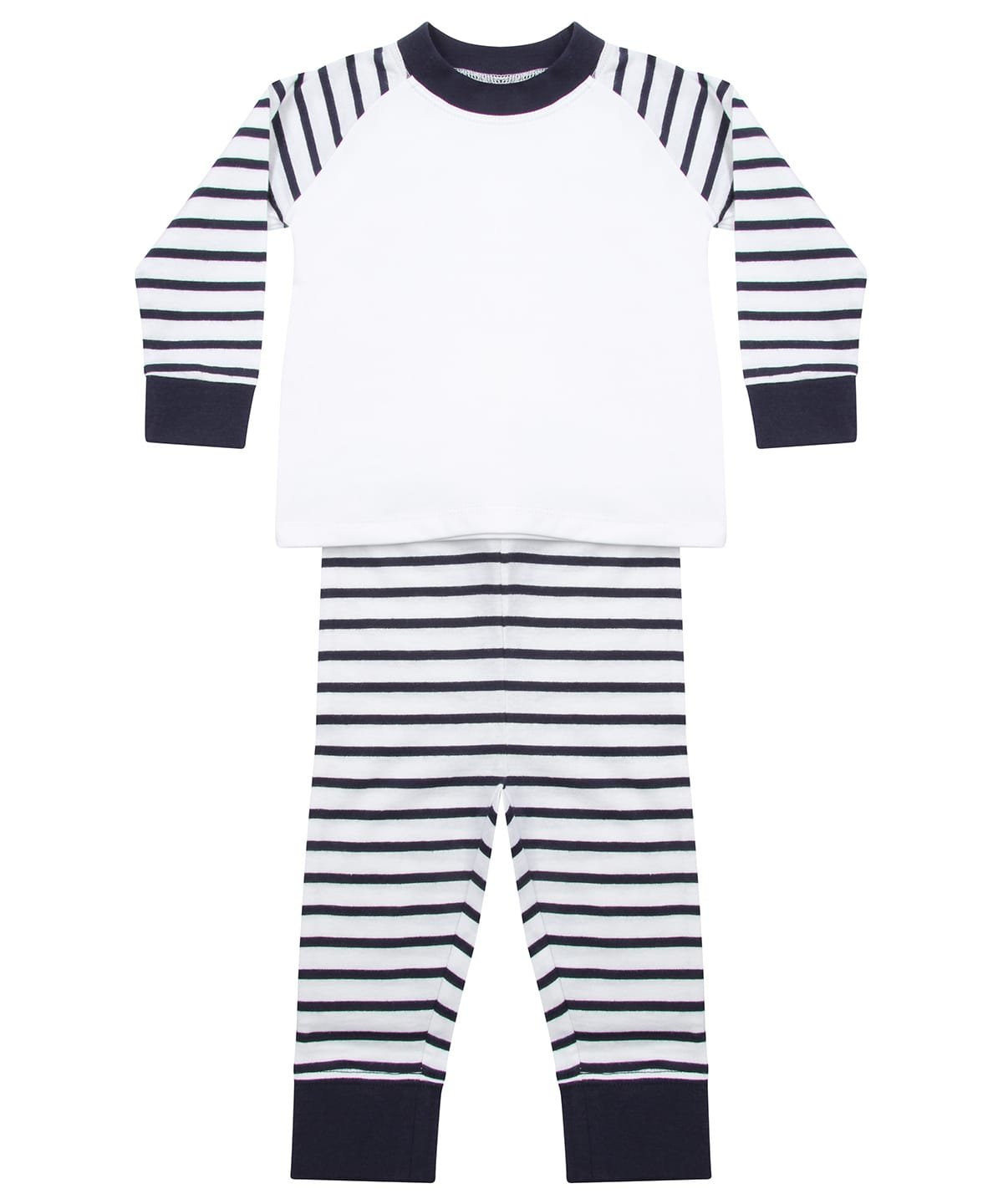 Navy Stripe/White