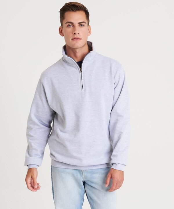 Just Hoods Sophomore ¼ zip sweatshirt - Sweatshirts | Xcel UK