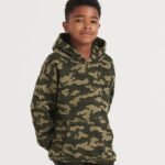 Just Hoods Kids camo hoodie - Custom Printed & Embroidered Hoodies – Personalised in the UK | Xcel UK