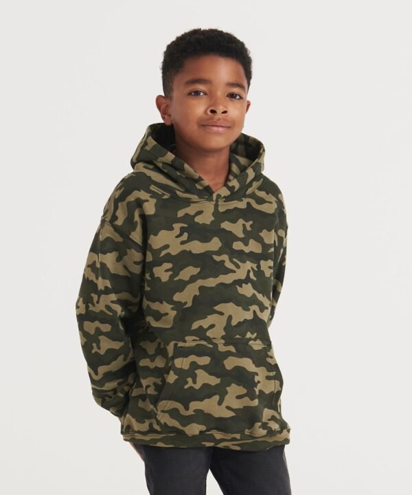 Just Hoods Kids camo hoodie - Custom Printed & Embroidered Hoodies – Personalised in the UK | Xcel UK