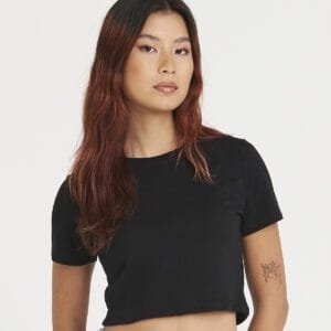 Just T’s Women’s triblend cropped t