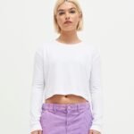 Just T's Women's long sleeve cropped t - T-Shirts | Xcel UK