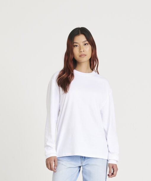 AWDis Just T's Oversize 100 long sleeve t