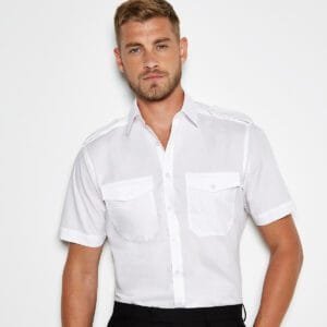 Kit Pilot shirt short-sleeved (tailored fit)