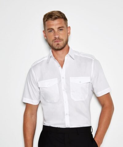 Kit Pilot shirt short-sleeved (tailored fit) - Shirts | Xcel UK