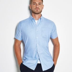Kit Slim fit workwear oxford shirt short sleeve