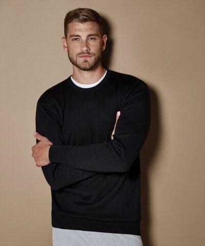 Kit Regular fit arundel crew neck sweater - Knitted Jumpers | Xcel UK