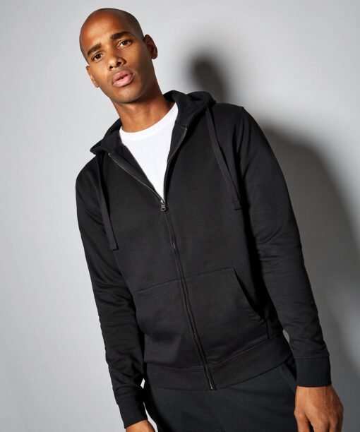 Kustom Kit Klassic hooded zipped jacket superwashÂ® 60Â° long sleeve (regular fit)
