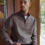 Kit Regular fit 1/4-zip piquÃ sweatshirt - Sweatshirts | Xcel UK