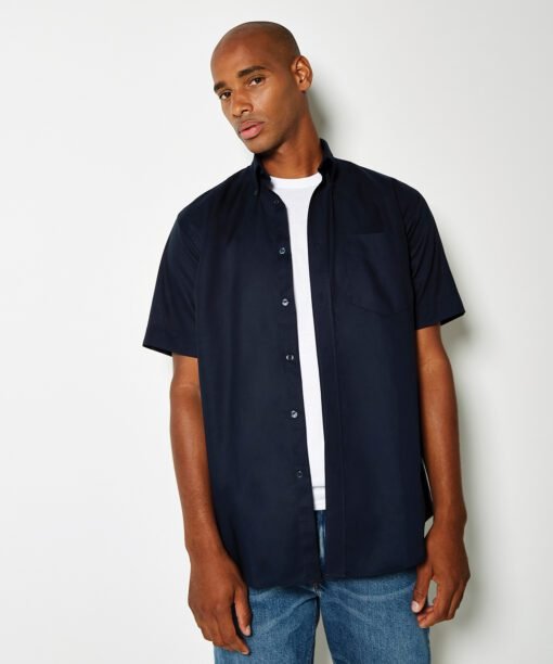 Kustom Kit Workplace oxford shirt short-sleeved (classic fit)