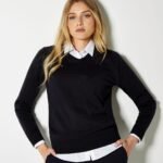 Kit Women's arundel sweater long sleeve (classic fit) - Knitted Jumpers | Xcel UK