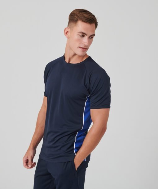 Finden & Hales Performance panel t-shirt