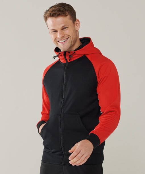 Finden & Hales Panelled sports hoodie