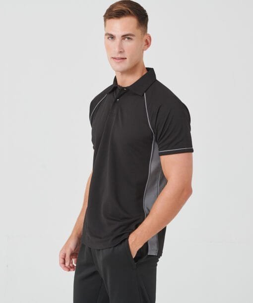 Finden & Hales Piped performance polo