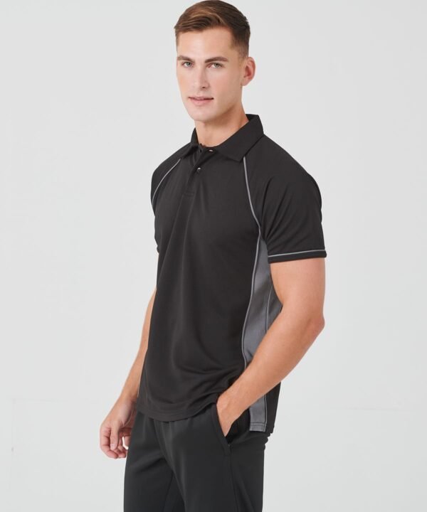 & Hales Piped performance polo - Polo Shirt | Xcel UK