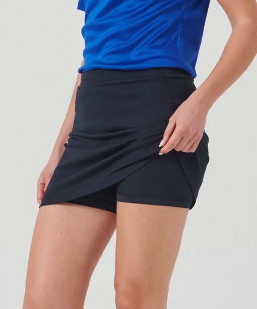 Finden & Hales Women's skort with wicking finish