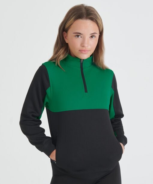 Finden & Hales Kids Â¼-tracksuit top