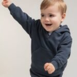 Larkwood Toddler hooded sweatshirt with kangaroo pocket | Xcel UK