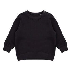Larkwood Crew neck sweatshirt with shoulder poppers