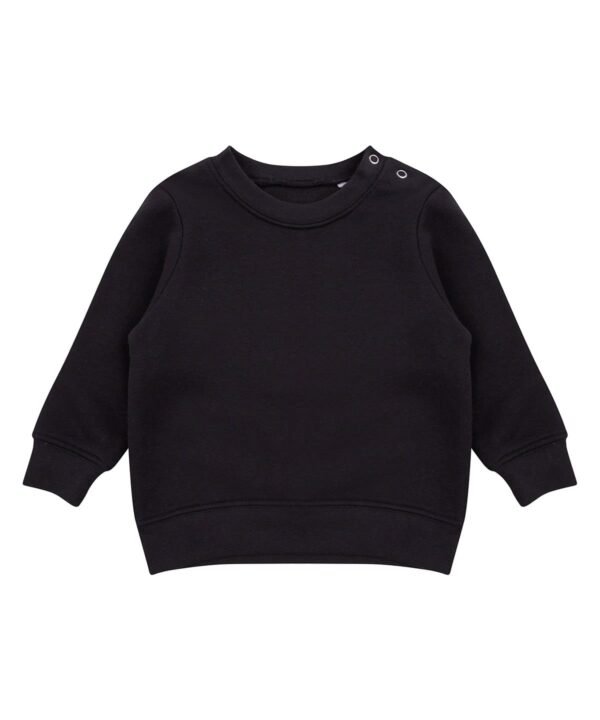 Larkwood Crew neck sweatshirt with shoulder poppers - Sweatshirts | Xcel UK