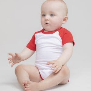 Larkwood Essential short-sleeved baseball bodysuit