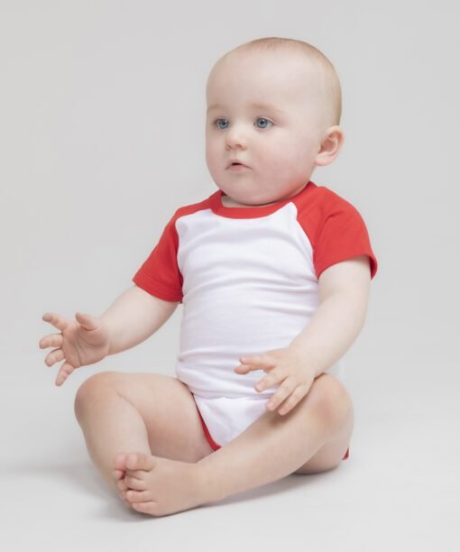 Larkwood Essential short-sleeved baseball bodysuit
