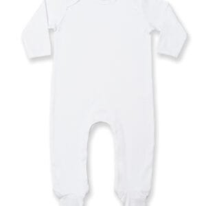 Larkwood Contrast long sleeve sleepsuit