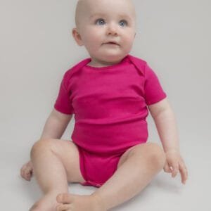 Larkwood Short-sleeved bodysuit with envelope neck opening