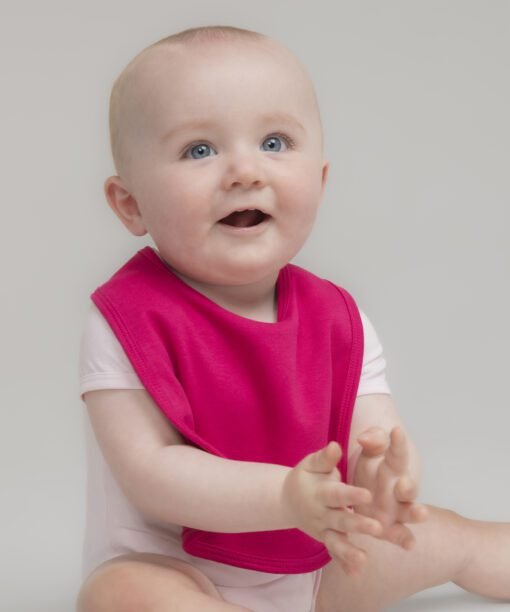 Larkwood Plain and contrast bib