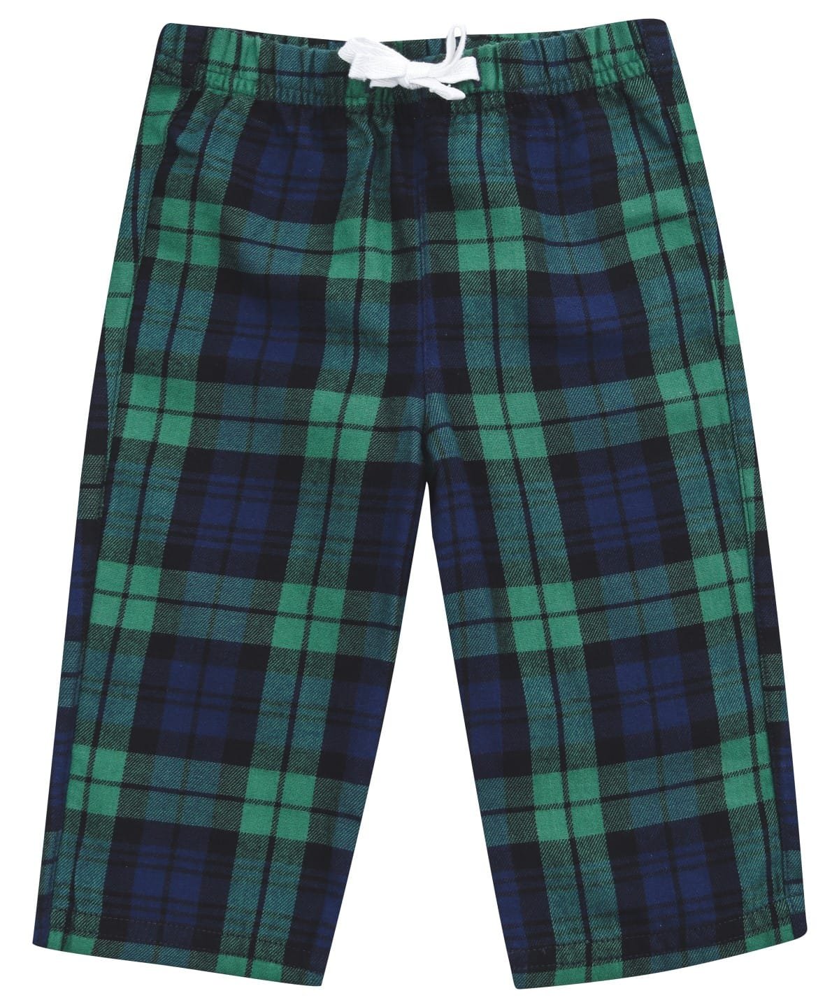green-navy-check