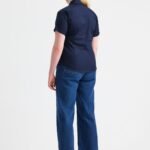 Clothing UC704 Ladies Pinpoint Oxford Half Sleeve Shirt - Shirts | Xcel UK