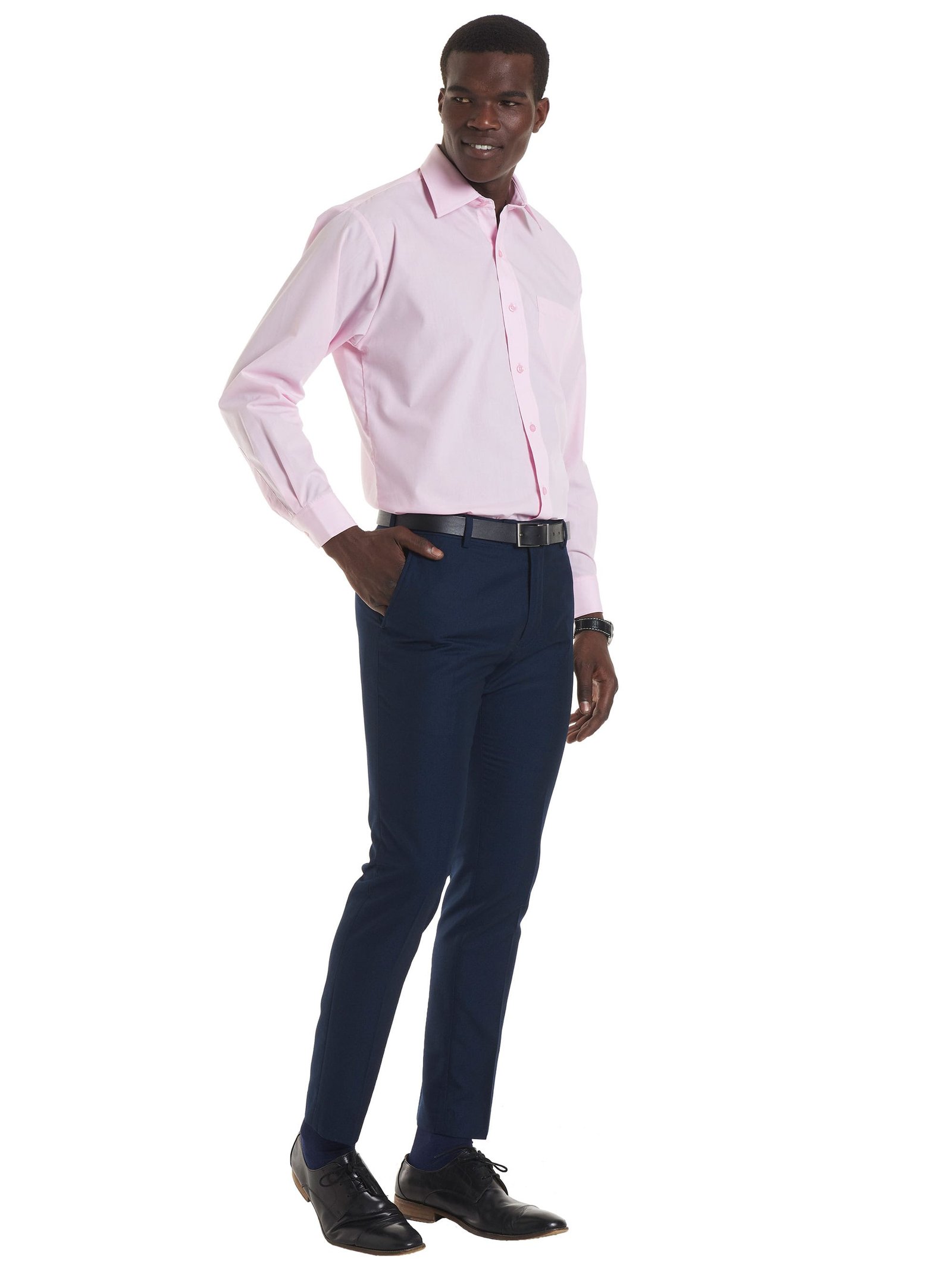 Uneek Clothing UC709 Mens Poplin Full Sleeve Shirt by Uneek Clothing — embroidered & printed workwear