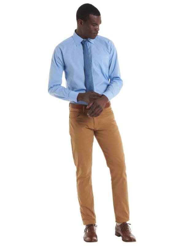 Uneek Clothing UC713 Men's Long Sleeve Poplin Shirt