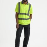 Clothing UC808 Hi Vis Short Sleeve Polo Shirt - Hiviz | Xcel UK