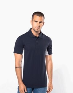 Kariban Flags short sleeve bi-colour polo shirt