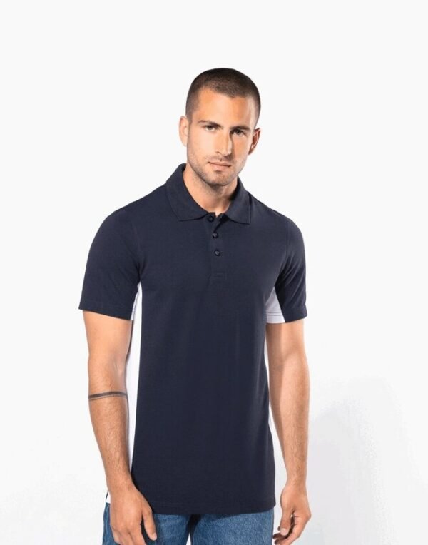 Kariban Kariban Flags short sleeve bi-colour polo shirt — Custom Embroidery Available | Xceluk