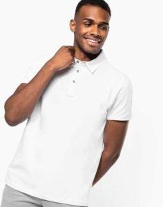 Kariban Jersey knit polo shirt