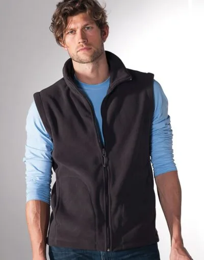 Kariban Kariban Luca men's microfleece gilet — Custom Embroidery Available | Xceluk